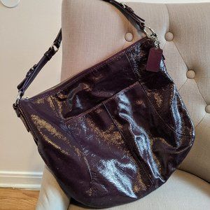 Purple Coach Purse